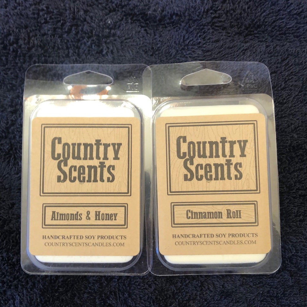 Country Scents Sweet Bundle - Almonds & Honey and Cinnamon Roll